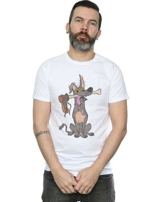 BoohooMAN White Disney Coco Dante With Bone T-shirt for men