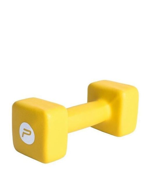 BoohooMAN Yellow Pure2improve Neoprene Coated Dumbbell - 5kg for men