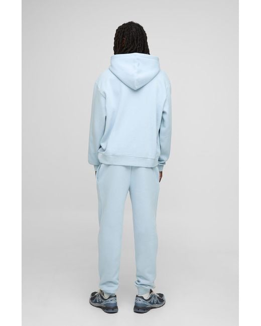 BoohooMAN Blue Basic Regular Fit Jogger for men