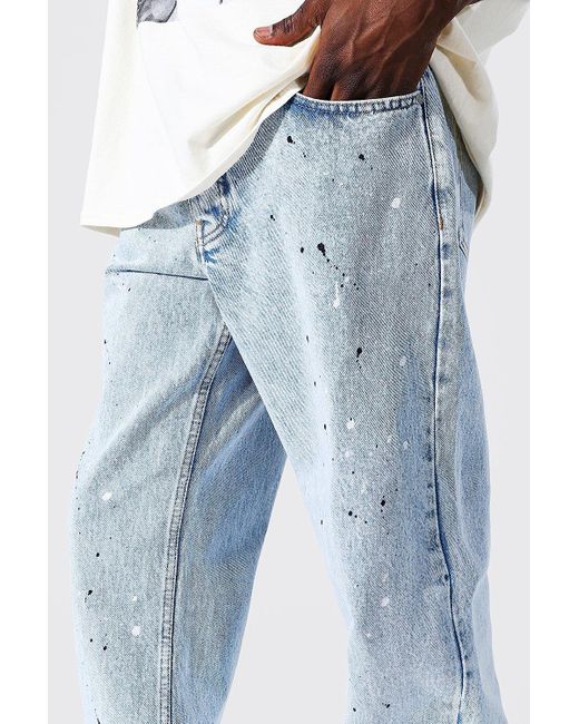BoohooMAN Denim Relaxed Fit Rigid Jeans 