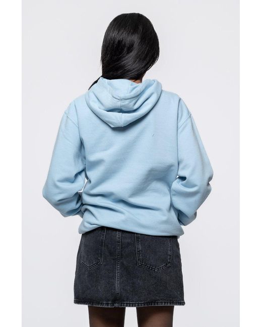 BoohooMAN Blue Nirvana Trapper Hat Hoodie for men