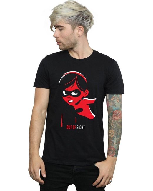 BoohooMAN Black Disney Incredibles 2 Incredible Girl T-shirt for men