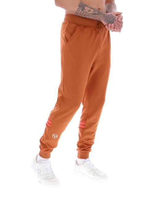 BoohooMAN Orange Dallas Track Pant Mocha Bisque for men