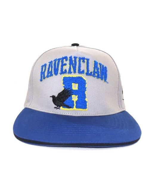 BoohooMAN Blue Harry Potter Ravenclaw Snapback Cap for men