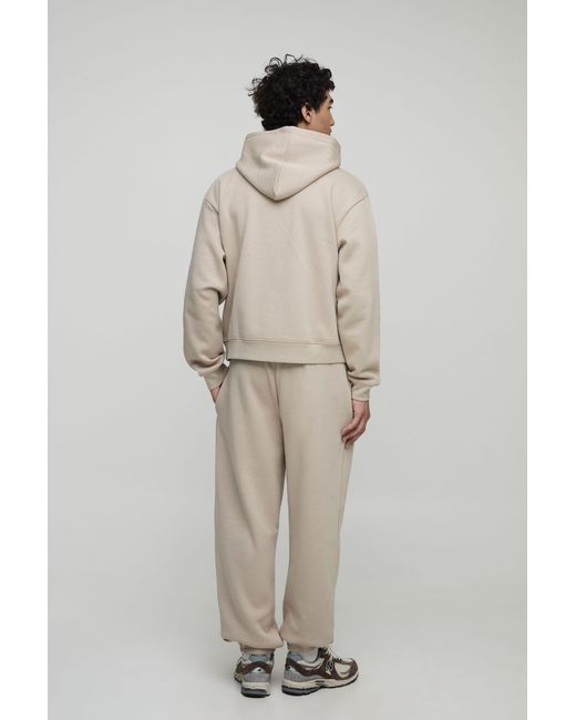 BoohooMAN Natural Basic Baggy Jogger for men