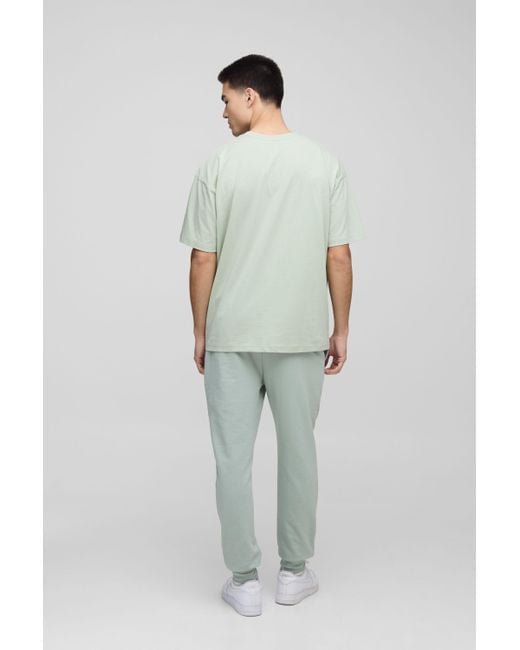 BoohooMAN Blue Lightweight Basic Slim Fit Jogger for men