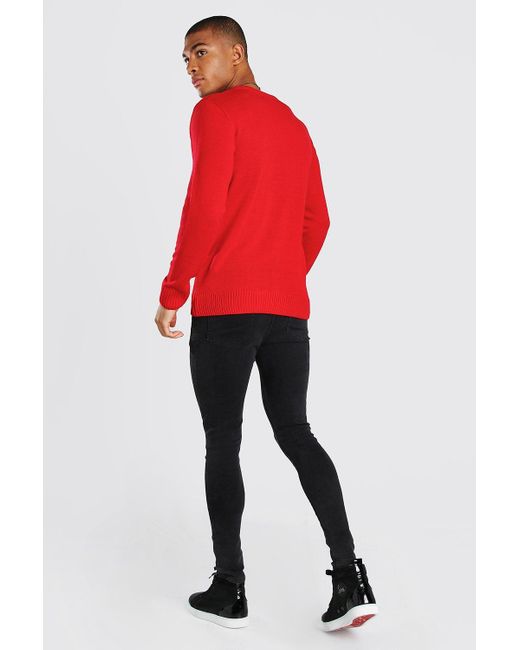 boohooman pink jumper