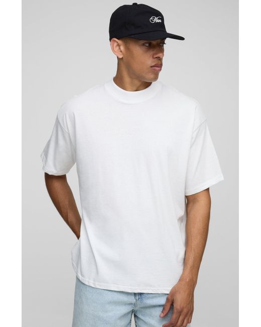 BoohooMAN Weißes Oversize T-Shirt mit lizenziertem Disney Monsters Inc Print in White für Herren