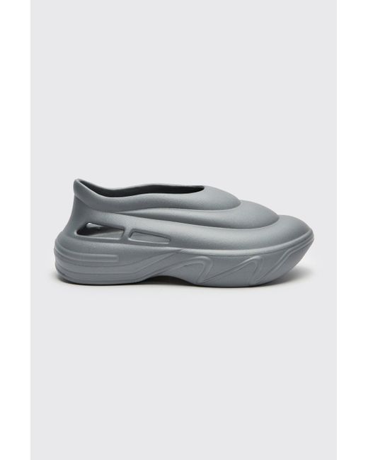 BoohooMAN Gray Moulded Runner for men