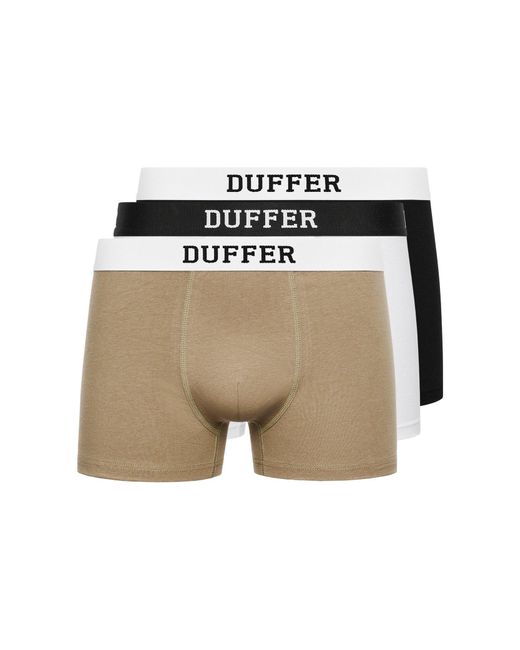 BoohooMAN Blue Duffer Skipper Boxers 3pk for men