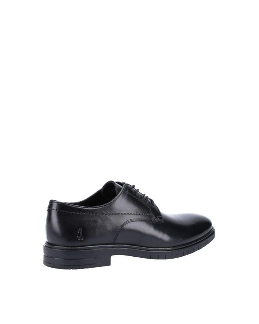 BoohooMAN White Hush Puppies 'sterling' Smooth Leather Lace Shoes for men