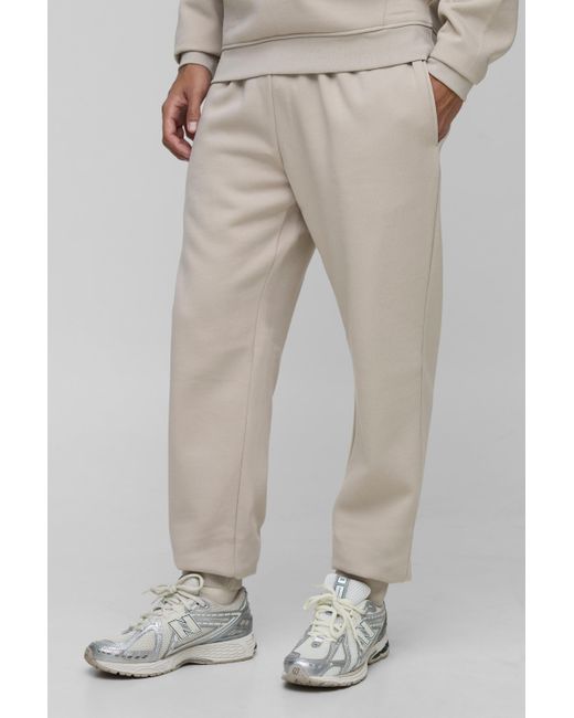 BoohooMAN Natural Tall Basic Regular Fit Jogger for men