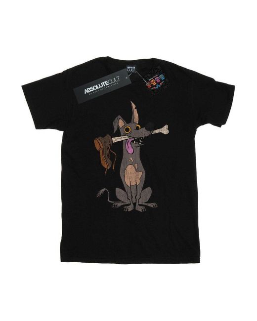BoohooMAN Black Disney Coco Dante With Bone T-shirt for men