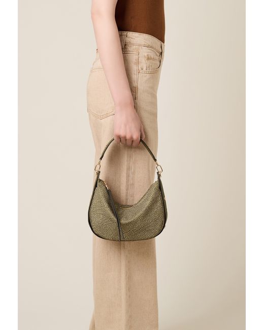 Frame Borsa Hobo Small di Borbonese in Natural