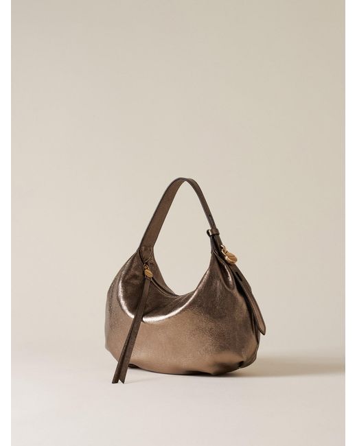 Prive Borsa Hobo Small di Borbonese in Natural