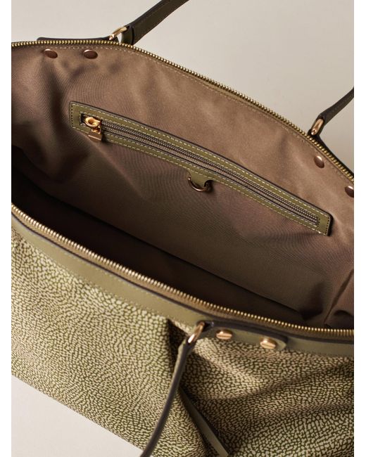 Frame Borsa Bauletto Medium di Borbonese in Natural