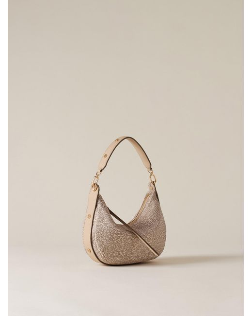 Frame Borsa Hobo Small di Borbonese in Natural
