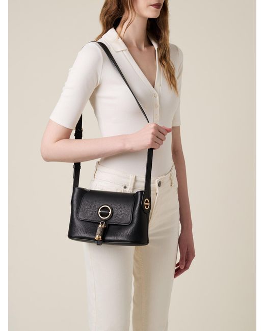 Premier Tracolla Small di Borbonese in Black