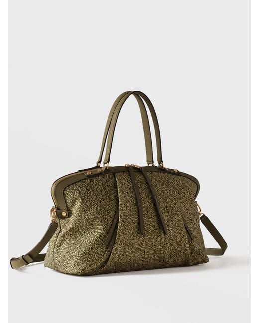 Frame Borsa Bauletto Medium di Borbonese in Natural