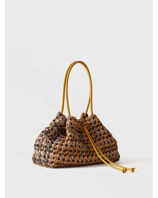 La Nido Borsa Shopping Medium di Borbonese in Natural