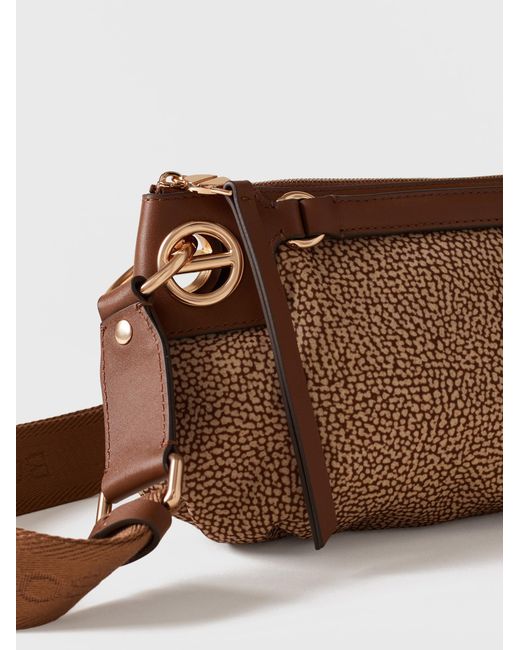 London Borsa Mini di Borbonese in Brown