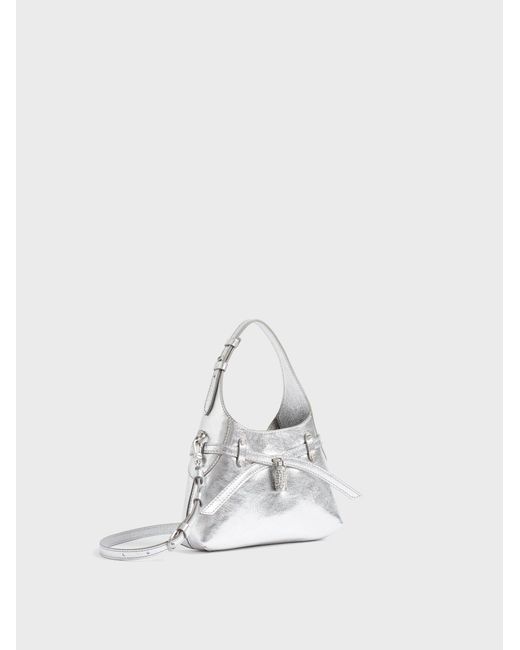B-Halo Borsa Mini di Borbonese in White