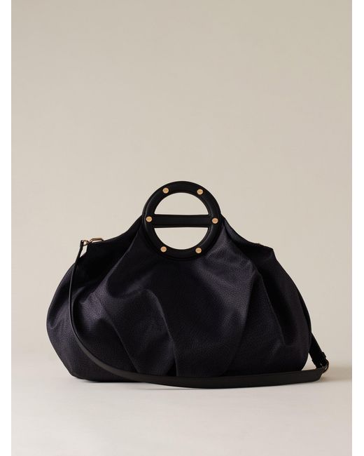 Vis A Vis Bauletto Medium di Borbonese in Black