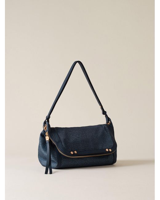 Frame Tracolla Small di Borbonese in Blue