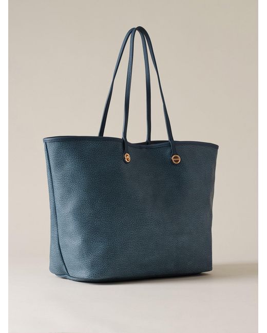 Flight Borsa Shopping Large di Borbonese in Blue