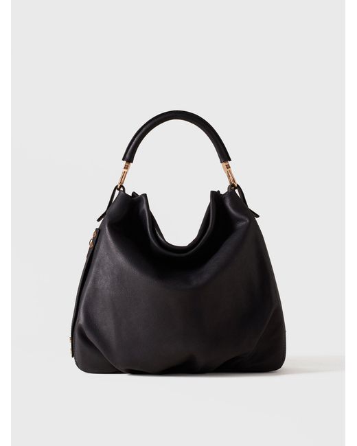 Bice Borsa Hobo Medium di Borbonese in Black