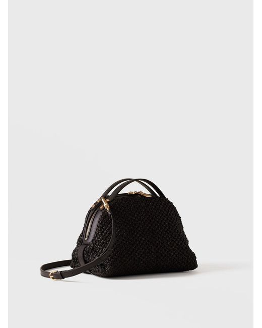 Bauletto Small di Borbonese in Black