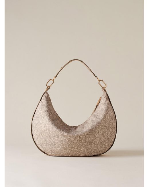 Frame Borsa Hobo Medium di Borbonese in Natural
