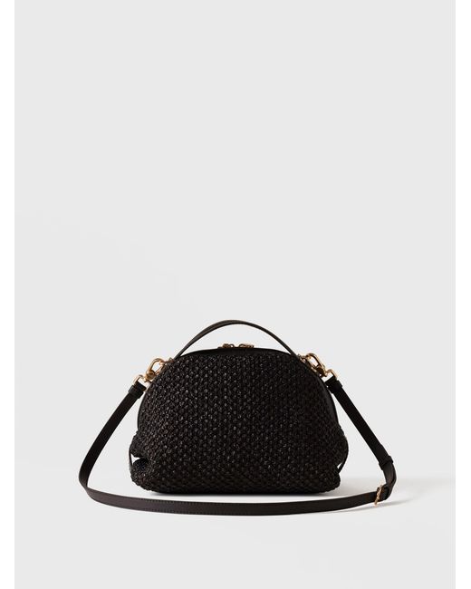 Bauletto Small di Borbonese in Black
