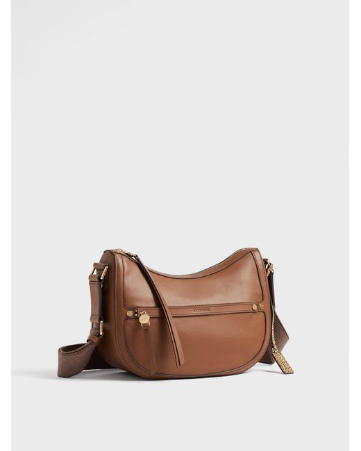 Luna Bag Small di Borbonese in Brown