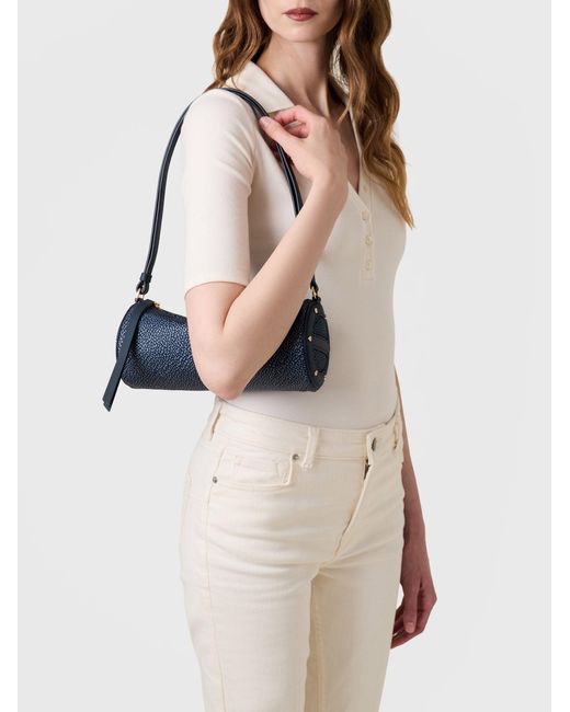Vis A Vis Bauletto Small di Borbonese in White