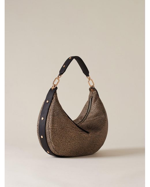 Frame Borsa Hobo Medium di Borbonese in Natural