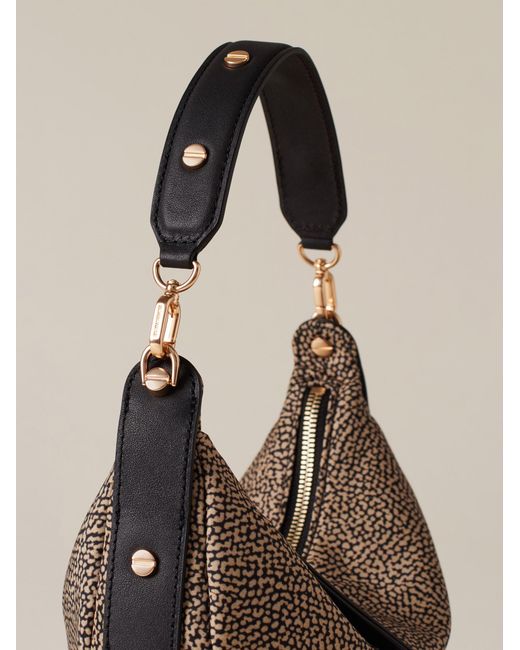 Frame Borsa Hobo Small di Borbonese in Natural