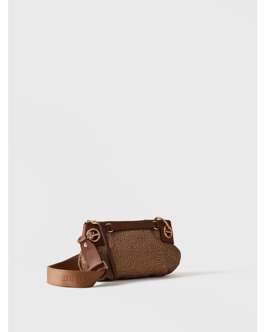 London Borsa Mini di Borbonese in Brown