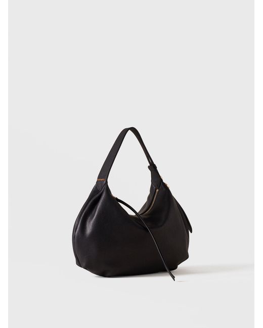 Prive Borsa Hobo Small di Borbonese in Natural