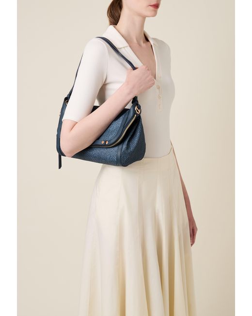 Frame Tracolla Small di Borbonese in Blue