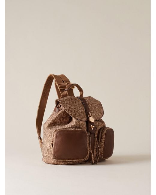 Poche Zaino Medium di Borbonese in Brown