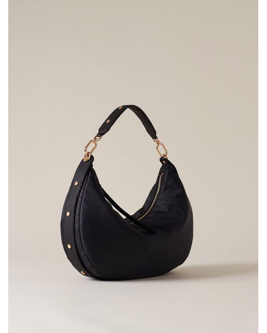 Frame Borsa Hobo Medium di Borbonese in Black