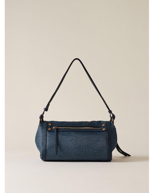 Frame Tracolla Small di Borbonese in Blue