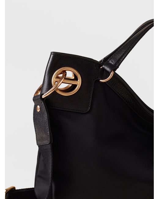 London Borsa Hobo Medium di Borbonese in Black