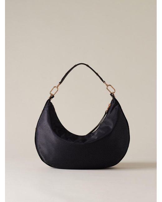 Frame Borsa Hobo Medium di Borbonese in Black