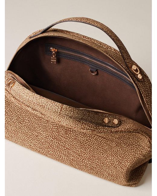 Bauletto Medium di Borbonese in Brown