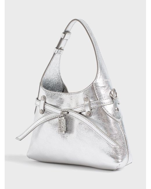 B-Halo Borsa Mini di Borbonese in White