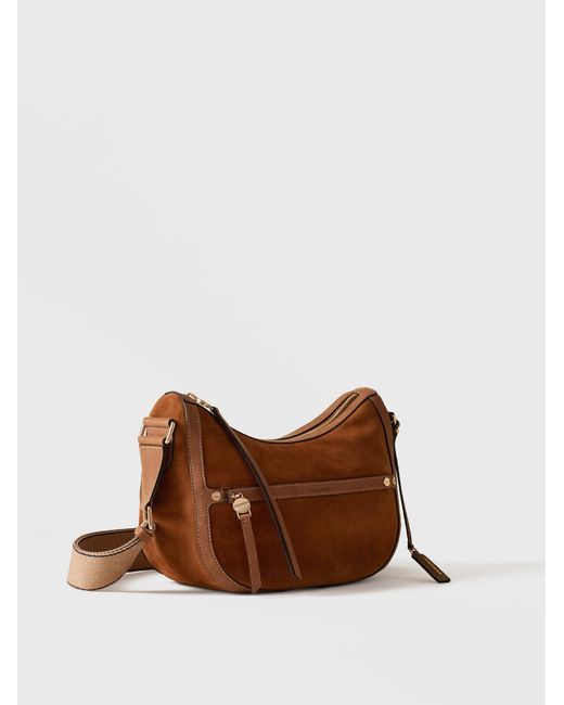Luna Borsa Small di Borbonese in Brown