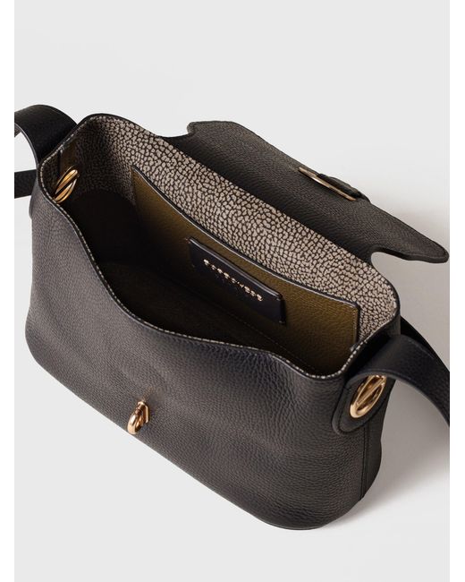 Premier Tracolla Small di Borbonese in Black