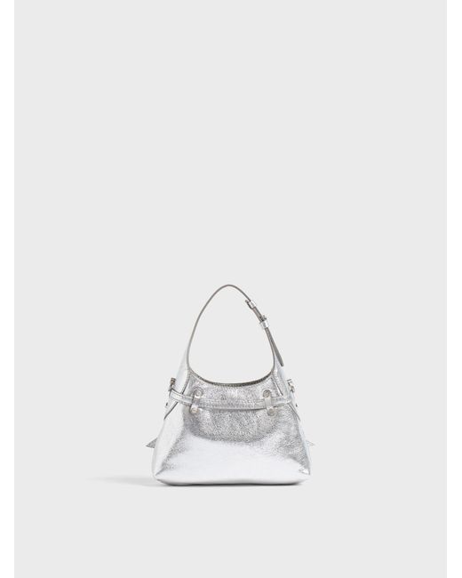 B-Halo Borsa Mini di Borbonese in White